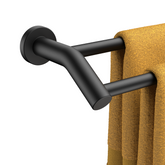 TVOFEK 24 inch Double Towel Bar SUS304 Stainless Steel, Bath Towel Rack for Bathroom Wall Mounted, Matte Black Dual Towel Holder