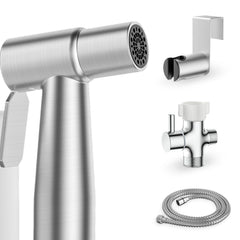 TVOFEK Handheld Bidet Sprayer for Toilet, Jet Spray Kit Adjustable Pressure, Bidet Attachment for Feminine Wash & Muslim Shower