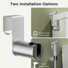 TVOFEK Handheld Bidet Sprayer for Toilet, Jet Spray Kit Adjustable Pressure, Bidet Attachment for Feminine Wash & Muslim Shower